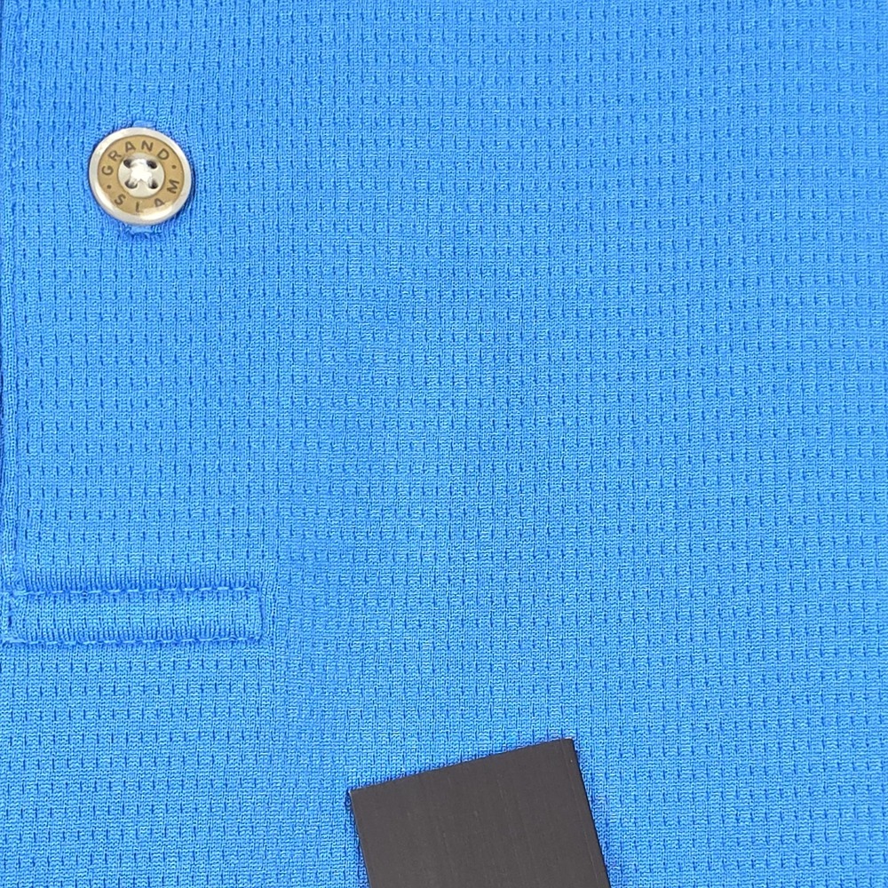 Grand Slam‎ Airflow Mens Golf Polo XXLT Vibrant Blue Short Sleeve Breathable - Picture 11 of 16